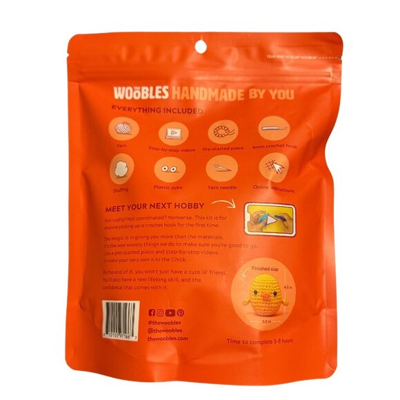 The‎ Woobles Beginners Crochet Kit with Easy Peasy Yarn as Seen on Shark Tank - Picture 3 of 6